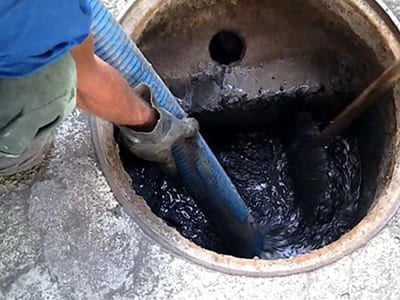 Limpeza de Caixa de Gordura