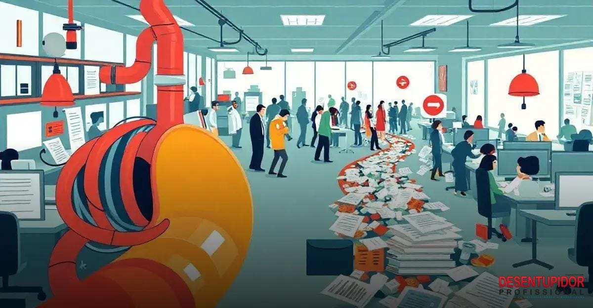 Causas do Entupimento em Empresas