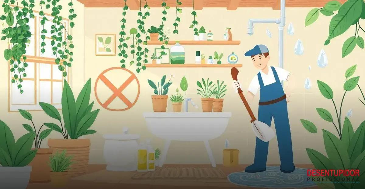 Práticas Sustentáveis de Desentupimento para um Lar Eco-Consciente