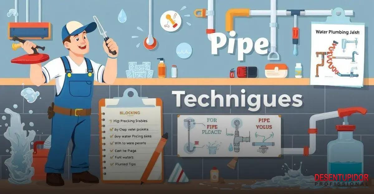 Técnicas de Desentupimento de Tubulações: Como fazer