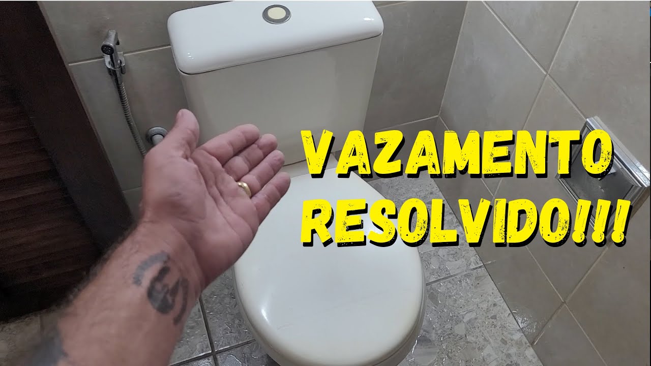 Caixa Acoplada Vazamento, aprenda como resolver de forma definitiva