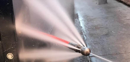 Hidrojateamento de Alta Pressão