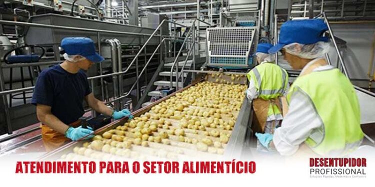 Serviços prestados para Clientes do Setor Alimentício