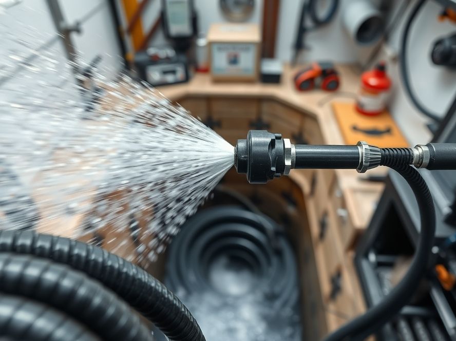 Hidrojateamento em Fossas: O Que é e Como Funciona