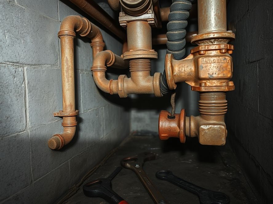 Como Funciona a Limpeza e Troca de Tubulações Antigas