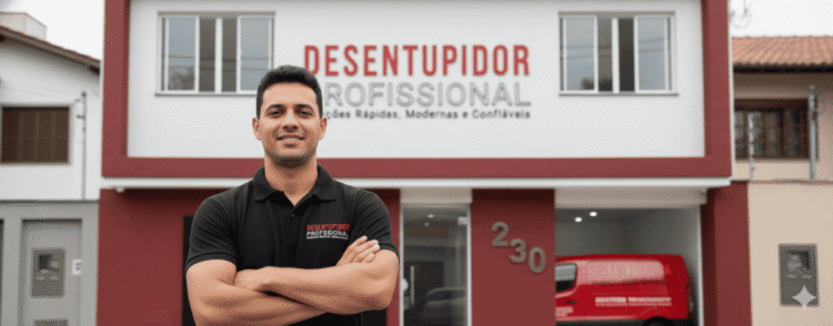 Gerente escritorio empresa desentupidor profissional 2