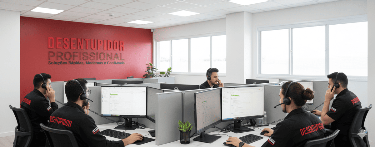 Sobre Nós | Empresa Desentupidor Profissional 1 Escritório da empresa Desentupidor Profissional