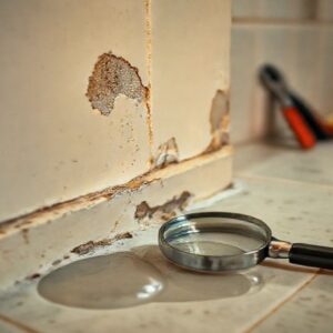 Como descobrir um vazamento de água antes que apareça infiltração