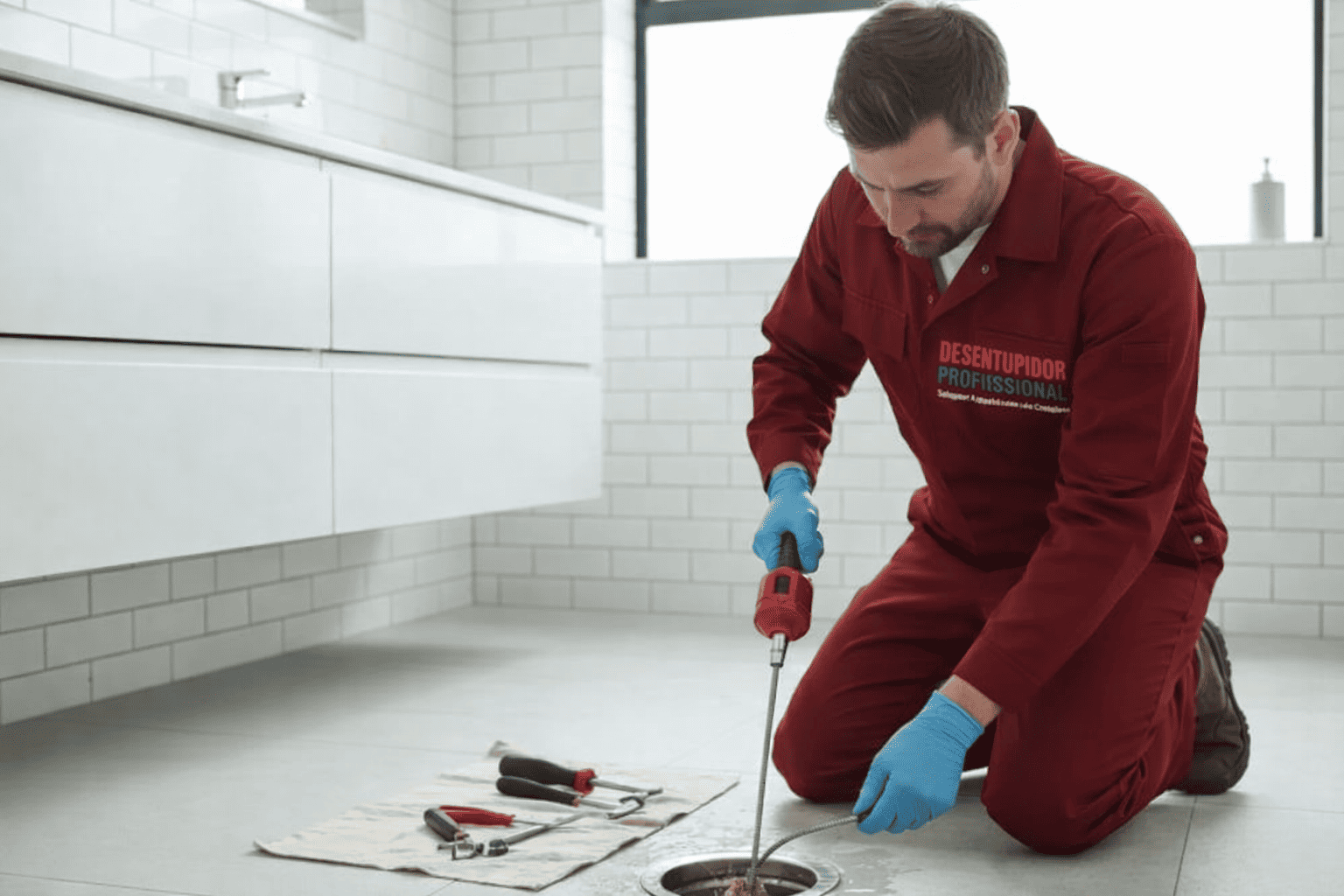 Como funciona o serviço de desentupimento de emergências