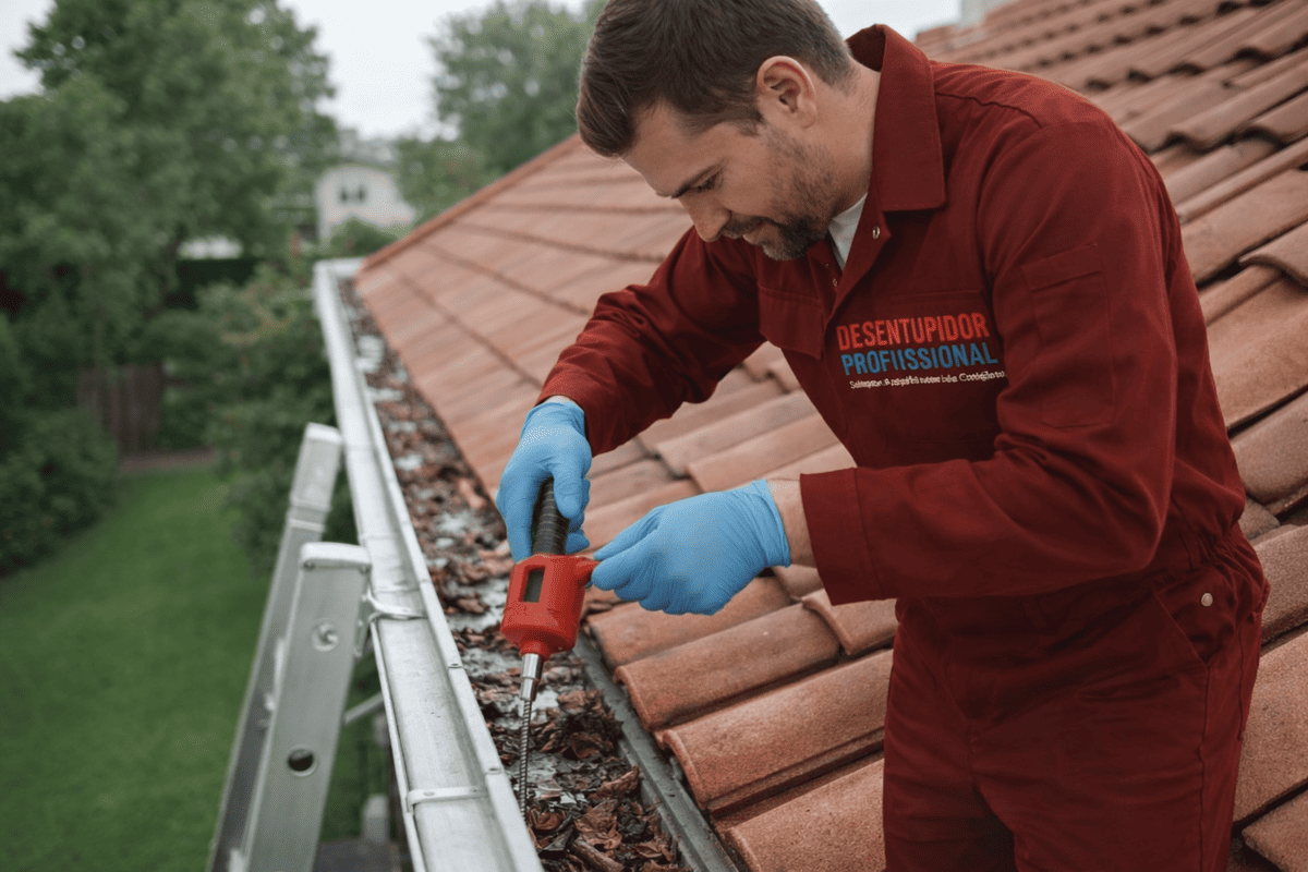 Como prevenir o entupimento de calhas e esgotos em épocas de chuva