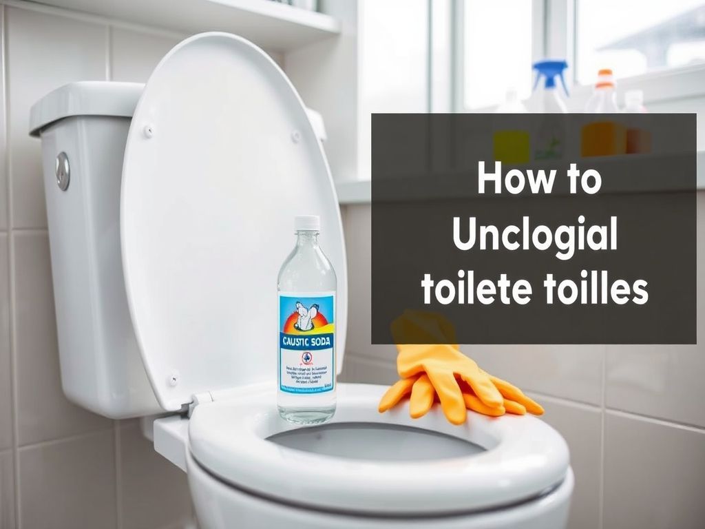 Como Desentupir Vaso Sanitário com Soda Cáustica: Funciona Mesmo?