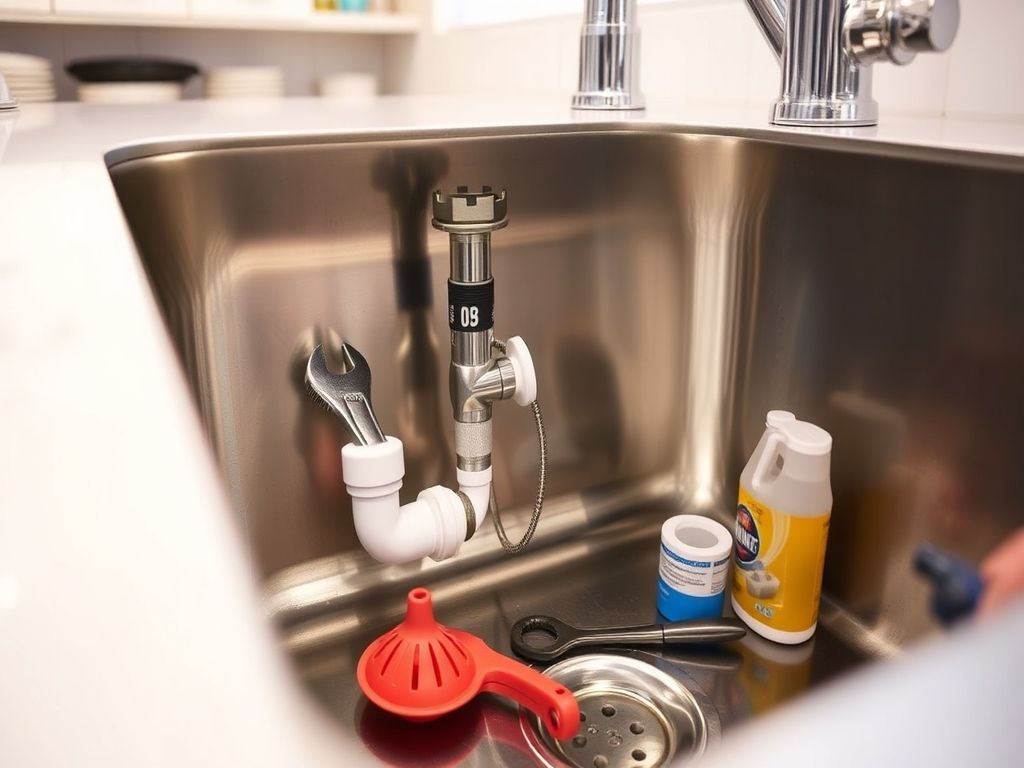 Desentupidora de Pia: Quando a Manutenção Preventiva Supera a Solução de Urgência