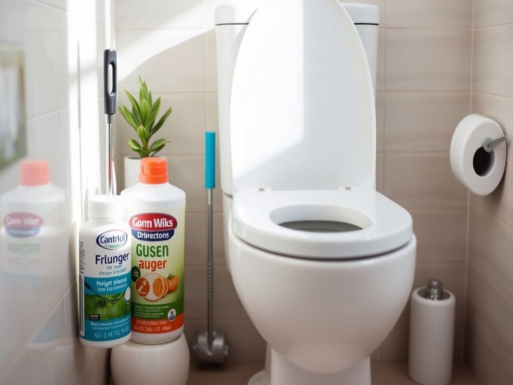 Quais são os melhores produtos para desentupir vaso sanitário?