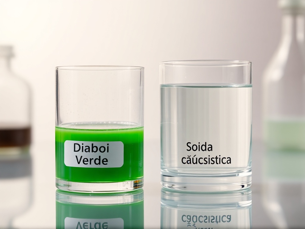 Qual é mais forte, diabo verde ou soda cáustica? Entenda a diferença e como utilizá-los