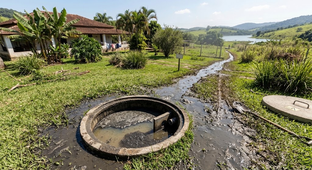 Como a limpeza da fossa evita a contaminação do solo
