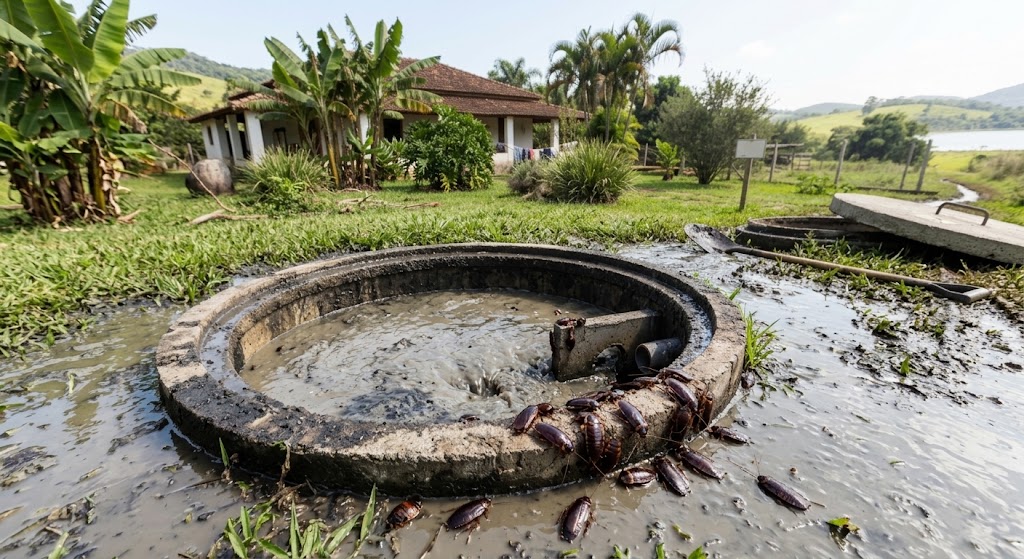 Quais os riscos de não limpar a fossa regularmente